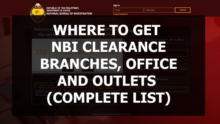 WHERE TO GET NBI CLEARANCE BRANCHES (COMPLETE LIST) where to get nbi clearance WHERE TO GET NBI CLEARANCE BRANCHES (COMPLETE LIST) WHERE TO GET NBI CLEARANCE BRANCHES COMPLETE LIST