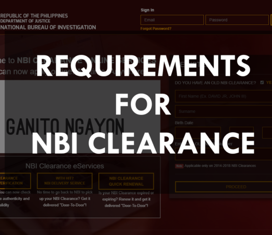 REQUIREMENTS FOR NBI CLEARANCE 1 534x462 