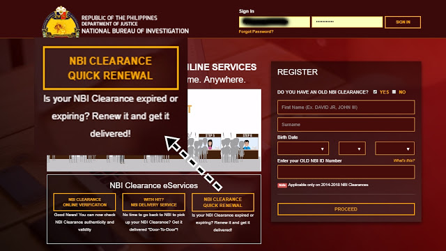 HOW TO APPLY FOR NBI CLEARANCE QUICK RENEWAL WEBSITE