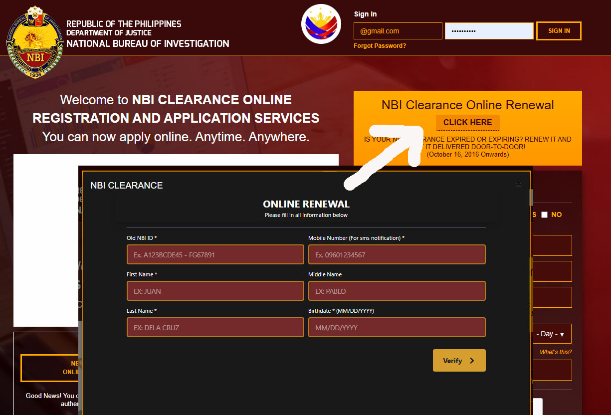 NBI Renewal NBI Renewal