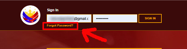 RESET NBI CLEARANCE PASSWORD