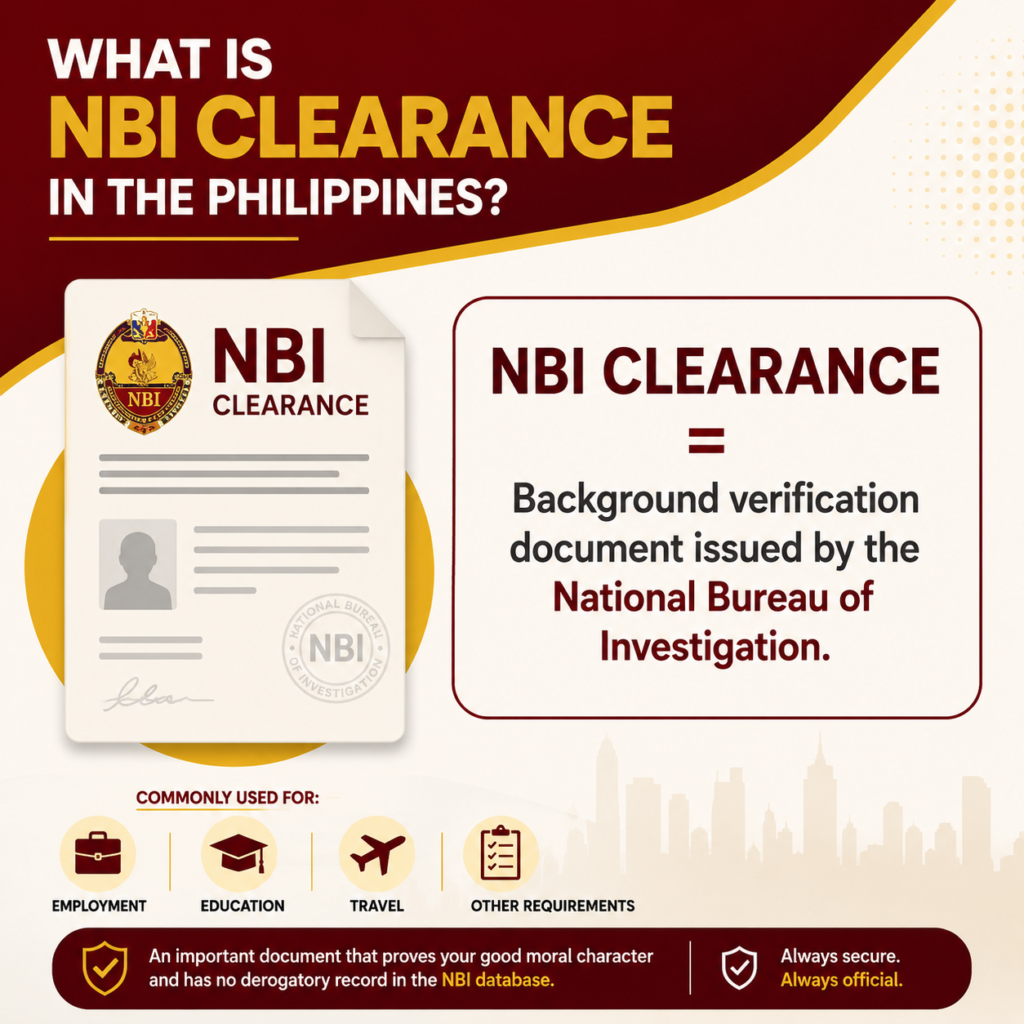 What is NBI Clearance in the Philippines